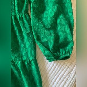 4 tier baby doll emerald women’s dress